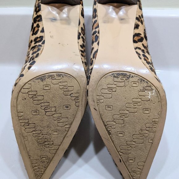 🐆Bandolino Leopard Calf Hair Pump- Size 7M. A classic shoe. - Picture 10 of 14